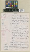 Group of documents related to the Systematic studies of Brunelliaceae for the Flora of Colombia carried out by J. Cuatrecasas during 1952-1955 from the Chicago Natural History Museum (Chicago) and during 1955-1977 as a researcher at the Smithsonian Institution, Natural History Museum (Washington): 