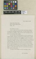 Letters that Cuatrecasas sent to Walter Alberto Egler, Muzeu Paraense 