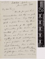 Sent by Alfred Russel Wallace to Frances (