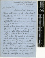 Sent by Alfred Russel Wallace to William Greenell Wallace on 05 March 1905.