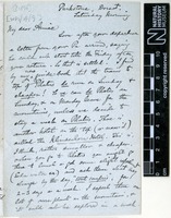 Sent by Alfred Russel Wallace to Annie Wallace (née Mitten) on ? [July?] [1895].