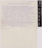 Sent by Alfred Russel Wallace to Frederic William Henry Myers on 30 January 1881.