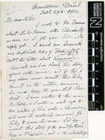 Sent by Alfred Russel Wallace to William Greenell Wallace on 29 February 1904.
