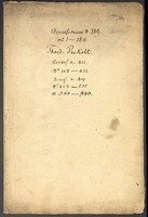 Accession number 389, 401 and 409: Theod. Peckolt, Accessionum n. 389: n. 1-184, Access. n. 401: n. 185-422, Access. N. 409: n. 423-551 and n. 560-640