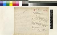 Letter from Henry Hutton to Sir William Thiselton-Dyer; from Sandown Lodge, Rondebosch, South Africa; c. Oct 1892; two page letter comprising two images; folio 757
