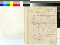 Letter from C. & H. Peterson to Sir William Thiselton-Dyer; from Liverpool, England; 6 Nov 1888; two page letter comprising two images; folio 1327