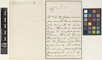 Letter from Mrs W.R. Johnson to Sir Joseph Dalton Hooker; from 11 Oxford Gardens, Notting Hill, [London, England]; 7 May 1882; three page letter comprising two images; folio 358