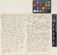 Letter from Henry N.[Nicholas] Ridley to Sir William Thiselton-Dyer; from Singapore; 10 Feb 1905; eight page letter comprising four images; folios 125 - 126