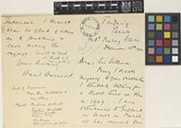 Letter from Basil Barnard to the Royal Botanic Gardens, Kew; from Taiping, Perak, Federated Malay States [Malaysia]; 18 Dec 1912; four page letter comprising two images; folio 225