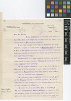 Letter from William Harris, Superintendent of Public Gardens to Sir David Prain; from Department of Agriculture, Hope Gardens, Kingston P.O., Jamaica; 3 July 1914; four page letter comprising four images; folios 415 - 418