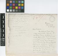Letter from C.A.[Charles Alfred] Barber to Daniel Morris; from Roseau, Dominica; 11 Feb 1892; four page letter comprising two images; folio 29