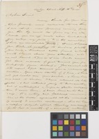 Letter from F.[Francis] Boott to [Sir William Jackson Hooker]; from Derby, [England]; 18 Apr 1819[?]; four page letter comprising four images; folio 39