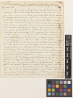 Letter from C.W.[Charles Wilkins] Short to Sir William Jackson Hooker; from Lexington, Kentucky, U.S.A. [United States of America]; 31 July 1833; four page letter comprising four images; folio 184
