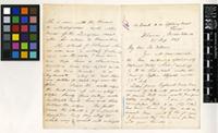 Letter from Sir John Kirk to Sir William Jackson Hooker; from H. M. S. Pioneer, Johanna, Comoro Island; 31 Aug 1862; Twelve page letter comprising six images; folio 165