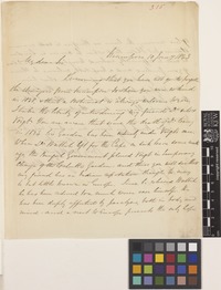 Letter from Colonel John Mack to Sir William Jackson Hooker; from Serampore, [India]; 10 Jan 1843; two page letter comprising two images; folio 315