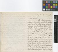 Letter from W.[Wenceslaus] Bojer to Sir William Jackson Hooker; from Royal College, [Mauritius]; 9 Feb 1853; three page letter comprising two images; folio 18