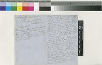 Letter from John Croumbie Brown to Sir Joseph Dalton Hooker; c. 1866; four page letter comprising two images; folio 471