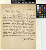 Letter from Mr. J. Medley Wood to the Director of the Royal Botanic Gardens, Kew; from the Natal Botanic Gardens, Durban, South Africa; 24 May 1893; one page letter comprising one image; folio 1861.