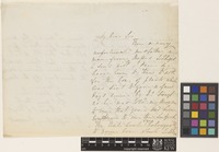 Letter from Rachel S. Voigt to [Sir William Jackson Hooker]; from 8 Shaftesbury Crescent, Pimlico, [London, England]; c.1843; three page letter comprising two images; folio 542