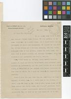 Letter from C.A.[Charles Alfred] Barber to Sir William Thiselton-Dyer; from Chepauk, Madras [Chennai, India]; 20 Dec 1904; four page letter comprising four images; folios 14 - 15