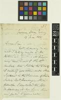 Letter from Henry Cape to the Royal Botanic Gardens, Kew; from Grosvenor House, Ealing, [England]; 19 June 1860; two page letter comprising two images; folio 51