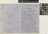 Letter from N.A.[Nicholas Alexander] Dalzell to Sir William Jackson Hooker; from Hewra via Iooneer[?], [India]; 2 Sep 1863; three page letter comprising two images; folio 39
