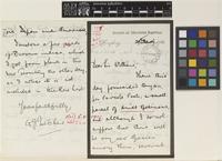 Letter from W.J.[William James] Tutcher to Sir William Thiselton-Dyer; from Botanical and Afforestation Department, Hong Kong; 29 Mar 1901; four page letter comprising two images; folio 294