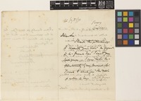 Letter from J.F.A.[John Frederick Adolphus] McNair to the Royal Botanic Gardens, Kew; from Penang, [Malaysia]; 25 Oct 1870; three page letter comprising two images; folio 227