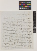 Letter from G.A.[George Arnott] Walker Arnott to Sir William Jackson Hooker; from Glasgow, [Scotland]; 25 Mar 1841; two page letter comprising two images; folio 12