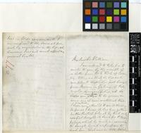 Letter from W. Barren to Sir William Jackson Hooker; from Henfield; 13 Sep 1858; four page letter comprising of two images; folio 77