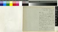 Letter from Charles Currey to Sir William Thiselton-Dyer; from Bayswater, London, England; 09 Nov 1893; two page letter comprising two images; folio 1213