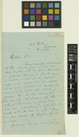 Letter from Heber Drury to the Royal Botanic Gardens, Kew; from Park[?] Hill, Torquay, [England]; 7 Dec 1860; two page letter comprising two images; folio 91
