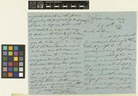Letter from Hugh Low to Sir William Jackson Hooker; from Clapton Nursery, London; 16 July 1859; four page letter comprising two images; folio 325
