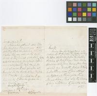 Letter from G.H.[George Hind] Cripps to [Sir William Jackson Hooker]; from 6 Devonport Street, Hyde Park, [England]; 29 Jan 1852; four page letter comprising two images; folio 69