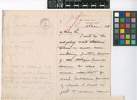 Letter from G.S. [George Samuel] Jenman to The Royal Botanic Gardens, Kew; from Government Botanist's Office, Georgetown, Demerara [Guyana]; 31 Mar 1888; three page letter comprising two images; folio 503