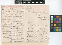 Letter from H.[Henry] Powell to Daniel Morris; from Botanical Station, St Vincent, W.[West] Indies; 12 Feb 1892; four page letter comprising two images; folio 515