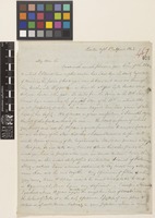 Letter from J.E.[James Englebert] Teschemacher to Sir William Jackson Hooker; from Boston, [United States of America]; 1 Apr 1843; four page letter comprising four images; folio 467