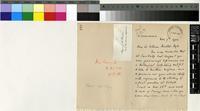 Letter from Major J. A. Burdon to Sir William Thiselton-Dyer, from Oxford Square, London; 7 Nov 1904; two page letter consisting of two images; folio 160