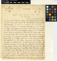 Letter from Mr. J. Medley Wood to the Director of the Royal Botanic Gardens, Kew; from the Natal Botanic Gardens, Durban, South Africa; 17 May 1894; two page letter comprising two images; folios 1874-1875.