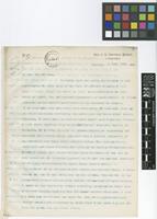 Letter from C.A.[Charles Alfred] Barber to Sir William Thiselton-Dyer; from Office of the Government Botanist, Ootacamund [Udagamandalam], South India; 4 Feb 1901; four page letter comprising four images; folios 3 - 4