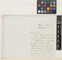 Letter from Charles Ford to [Sir Joseph Dalton Hooker]; from Botanic Garden, Hong Kong, [China]; 23 Jan 1883; three page letter comprising two images; folio 251
