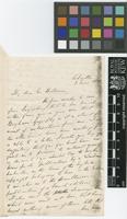 Letter from J.E.D.[John Elliot Drinkwater] Bethune to Sir William Jackson Hooker; from Calcutta [Kolkata, India]; 2 June 1851; two page letter comprising two images; folio 11