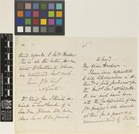 Letter from A.[Arthur] Grote to Sir Joseph Dalton Hooker; from Athenaeum Club, Pall Mall, [London, England]; 2 Nov [1881]; four page letter comprising two images; folio 314