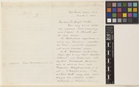 Letter from Daniel C.[Cady] Eaton to Sir Joseph Dalton Hooker; from New Haven, Connecticut, [United States of America]; 2 Mar 1885; three page letter comprising two images; folio 282