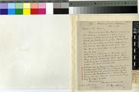 Letter from Peter MacOwan to Mr. Morris; from Capetown, South Africa; 02 Sep 1890; one page letter comprising one image; folio 1185