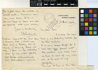 Letter from Edward James Lugard to Sir David Prain; from Little Cote, Oxshott, Surrey; 16 Feb 1909; four page letter comprising two images; folio 310