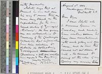 Four page letter to William Thiselton Dyer; 5 Aug. 1882; folios 6-6a