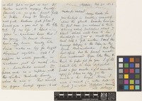 Letter from J.E.[John Ellerton] Stocks to Sir William Jackson Hooker; from Meeanee [Mianai, Pakistan]; 20 Feb 1849; ten page letter comprising six images; folio 478