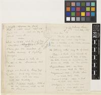 Letter from Augustine Henry to the Royal Botanic Gardens, Kew; from Ichang [Yichang], China; 22 Feb 1887; four page letter comprising two images; folio 599
