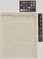 Letter from J.T.[James Townsend] Mackay to Sir William Jackson Hooker; from 5 Haddington Terrace, Dublin, [Ireland]; 13 May 1841; two page letter comprising two images; folio 253